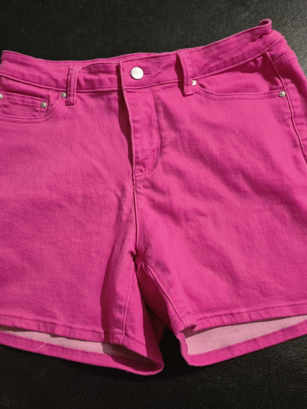TaylorMade Hot Pink Denim Shorts